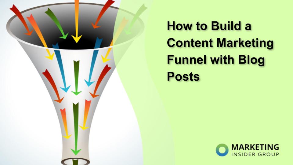 How to Build a Content Marketing Funnel with Blog Posts