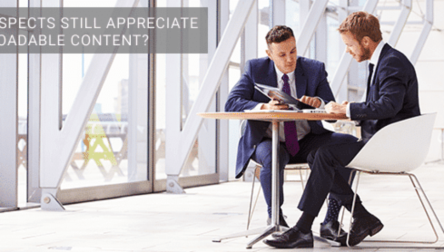 Do Prospects Still Appreciate Downloadable Content?