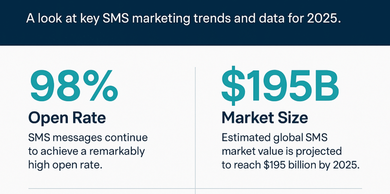 SMS marketing stats 2025