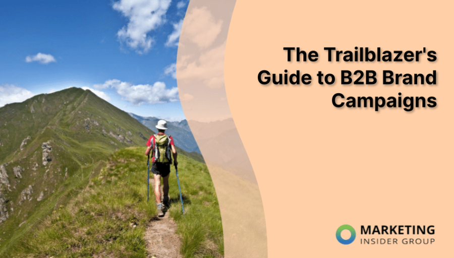 The Trailblazer’s Guide to B2B Brand Campaigns The Trailblazer’s Guide to B2B Brand Campaigns